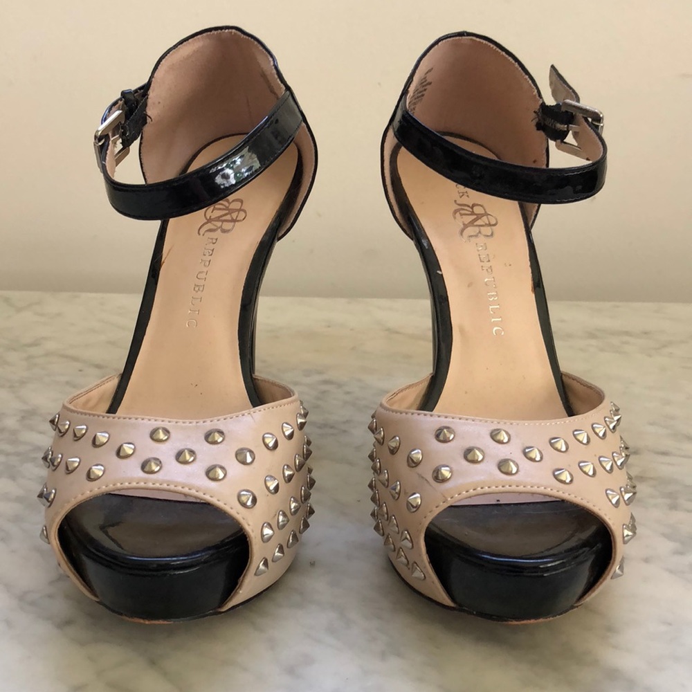 Two-Tone Rock Republic Heels